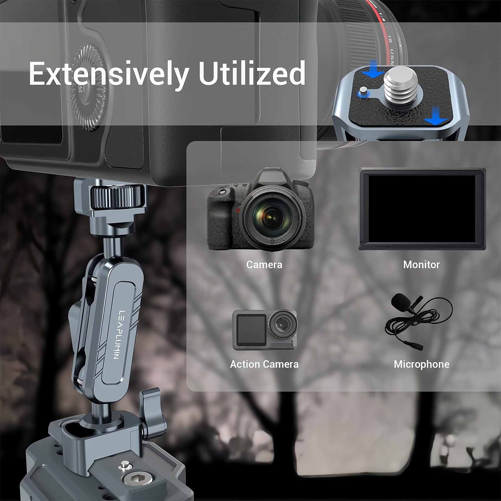 Articulating Magic Arm with NA - Monitor Arm Clamp 리뷰 및 가격
