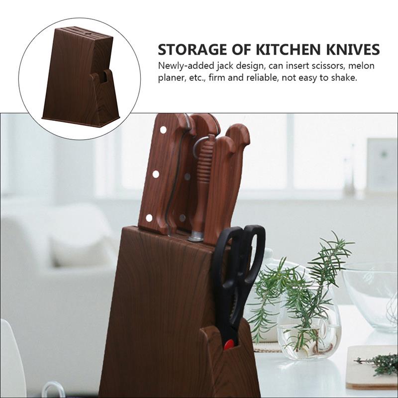 Knife Holder Desktop Storage S - Desk Setup Shelves 리뷰 및 가격