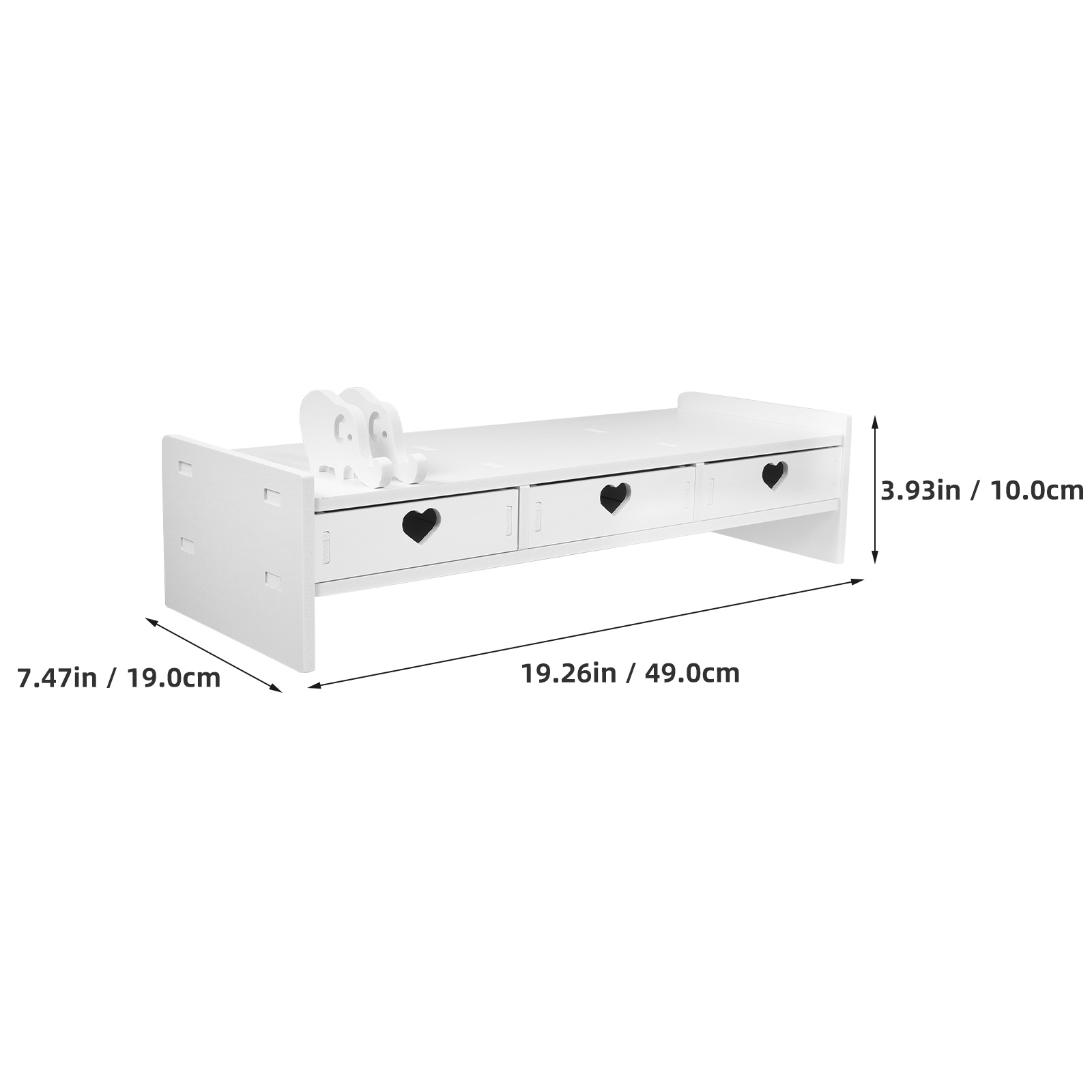 Keyboard Storage Rack Monitor  - Monitor Riser Wood 리뷰 및 가격