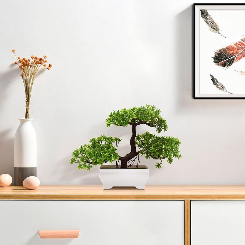 Artificial Bonsai Plastic Bion - Desk Setup Plant 리뷰 및 가격