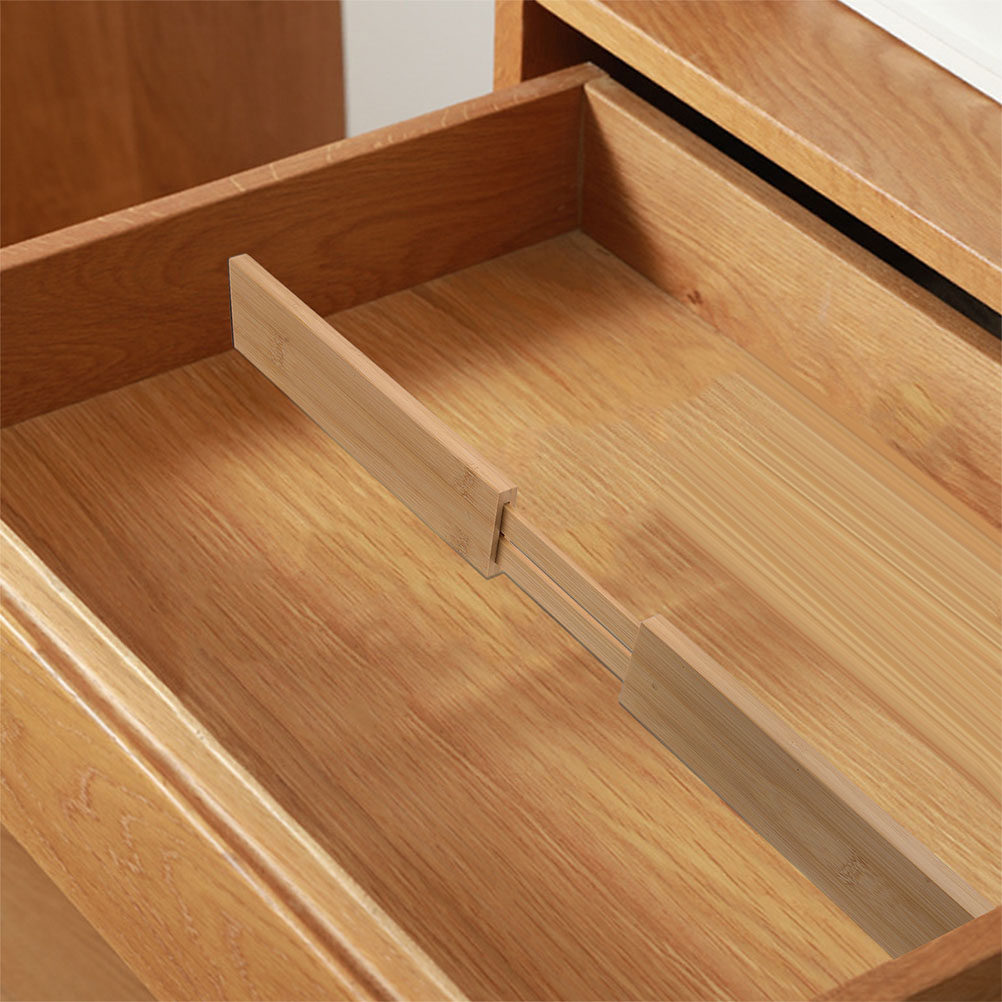 2Pcs Kitchen Drawer Divider Ba - Drawer Organizer Bamboo 리뷰 및 가격