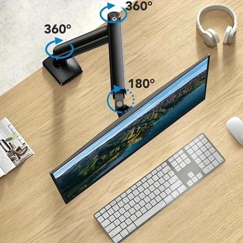 Single Monitor Desk Mount Arm– - Monitor Arm Clamp 리뷰 및 가격