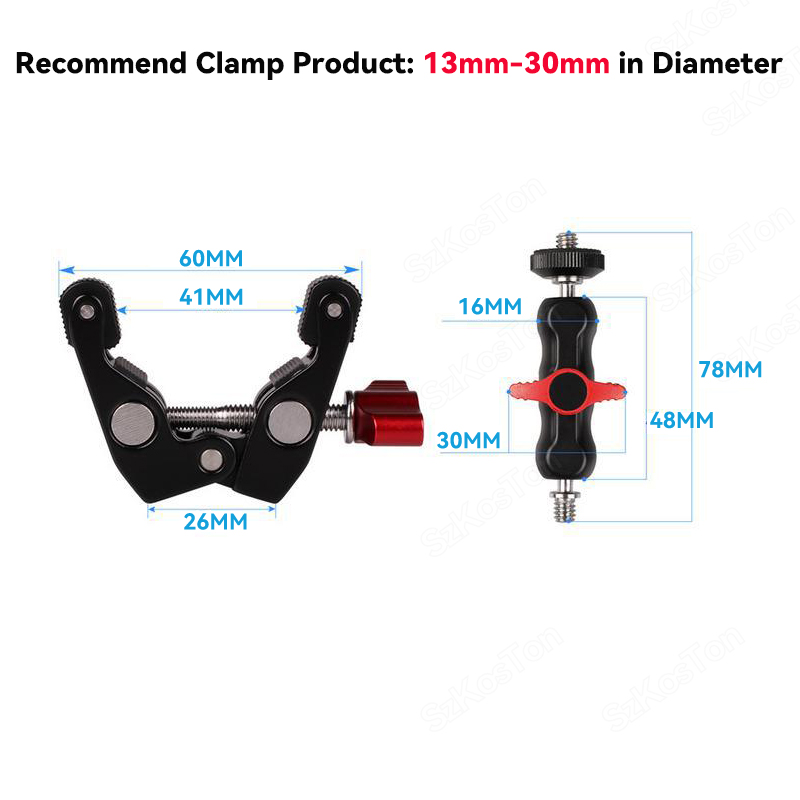Multi-function Ball Head Super - Monitor Arm Clamp 리뷰 및 가격