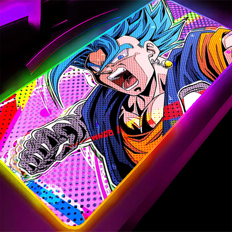 RGB Mouse pad Dragon Ball Trun - Desk Setup Cozy 리뷰 및 가격