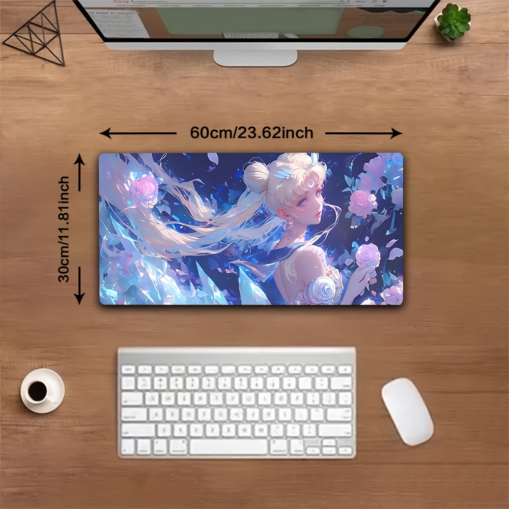 Anime Gaming Mouse Pad XXL 900 - Desk Setup Blue 리뷰 및 가격