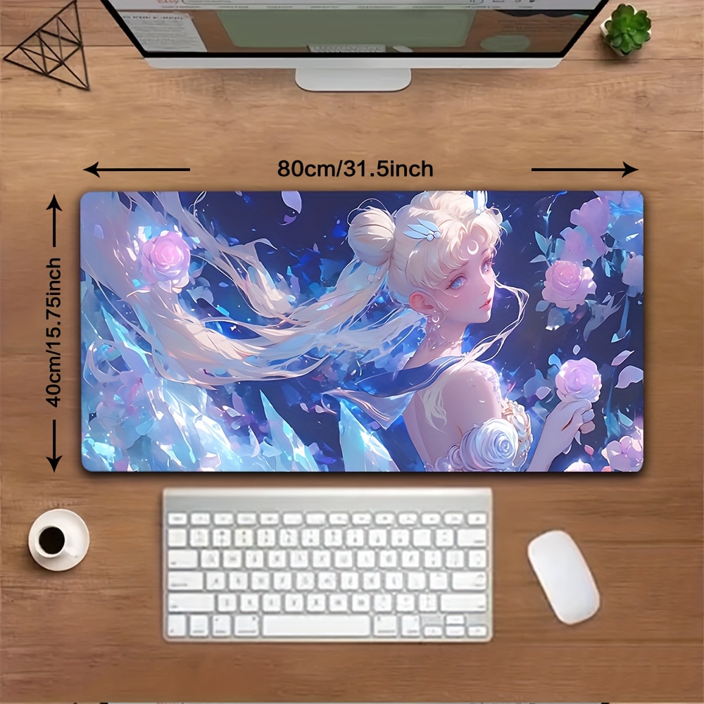 Anime Gaming Mouse Pad XXL 900 - Desk Setup Blue 리뷰 및 가격