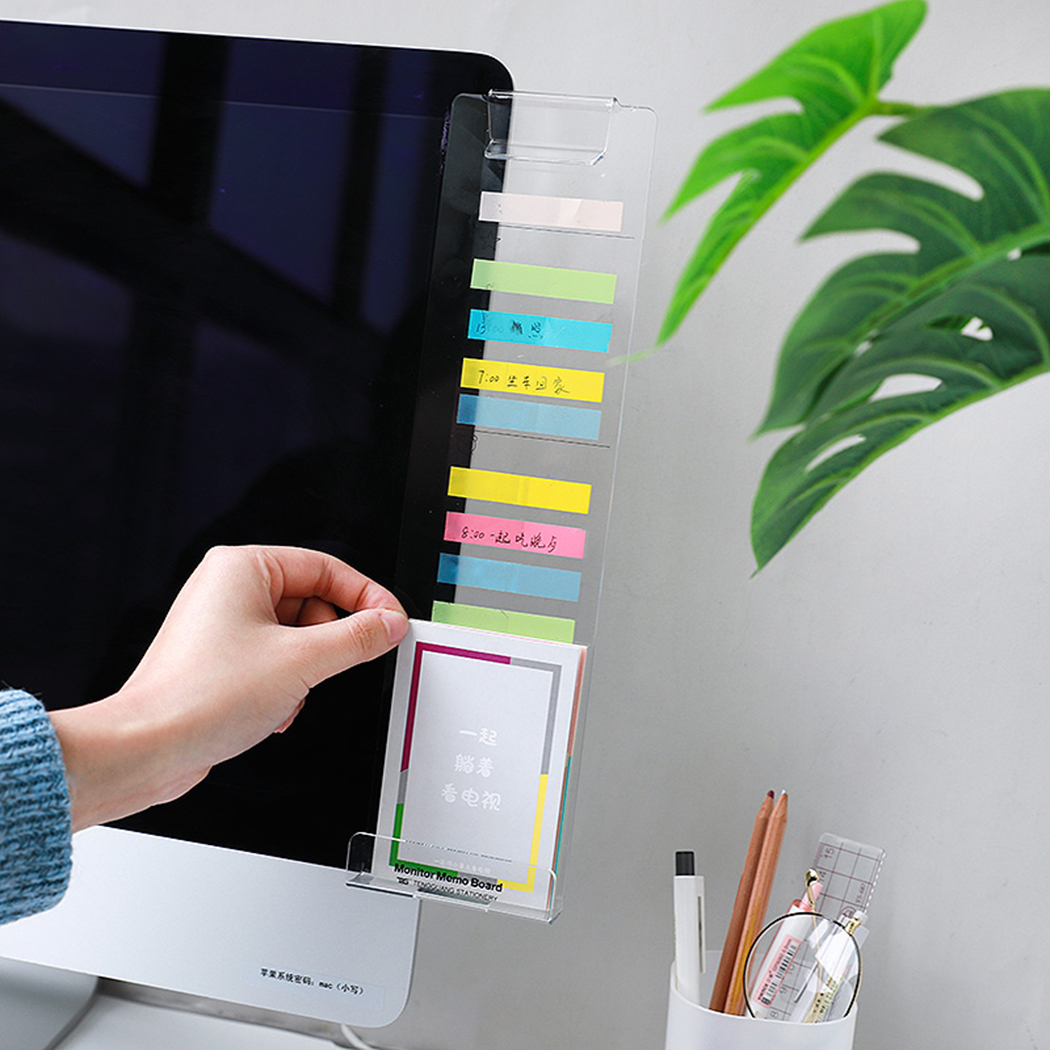 Creative Acrylic Monitor Messa - Sticky Memo Holder 리뷰 및 가격