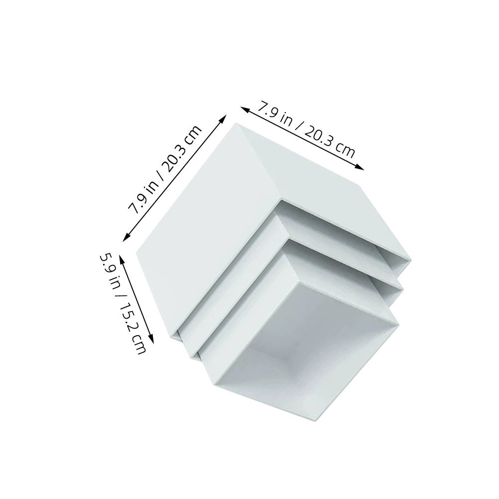 6Pcs White Plastic Desktop Sto - Desk Setup White 리뷰 및 가격