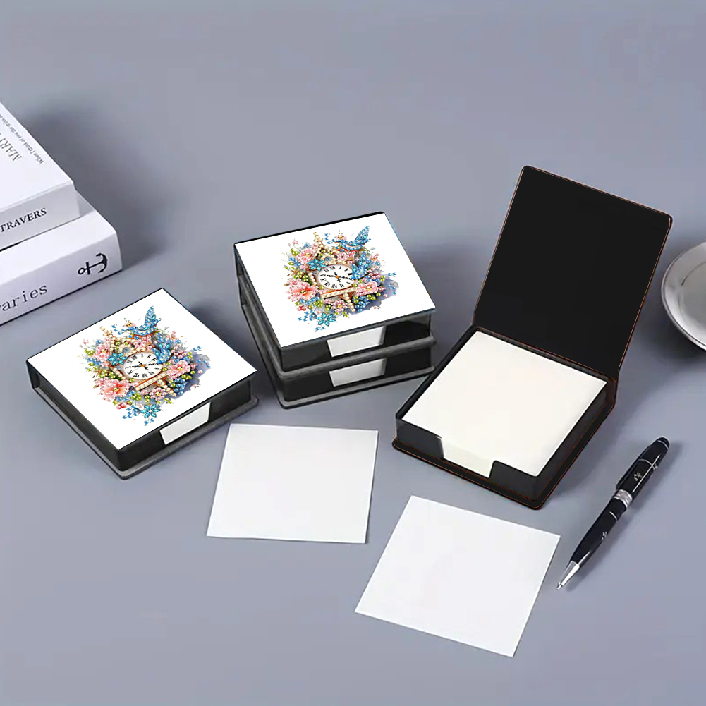 PU Flowers Diamond Painting No - Sticky Memo Holder 리뷰 및 가격