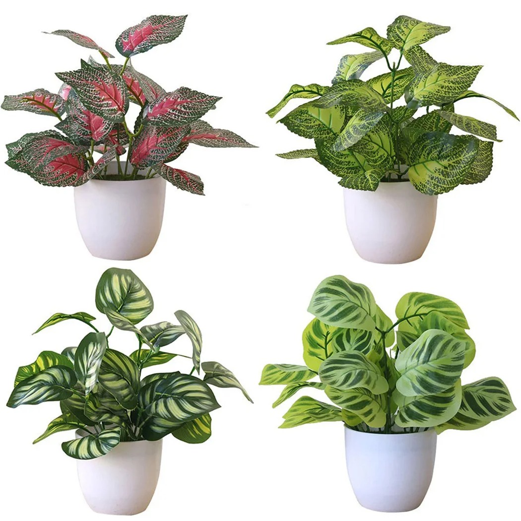 1PC Artificial Foliage Plant P - Desk Setup Plant 리뷰 및 가격