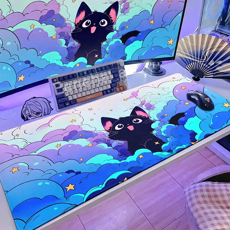 Japanese Sakura Desk Mat Table - Desk Setup Blue 리뷰 및 가격