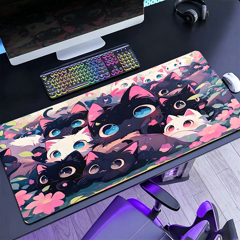 Japanese Sakura Desk Mat Table - Desk Setup Blue 리뷰 및 가격
