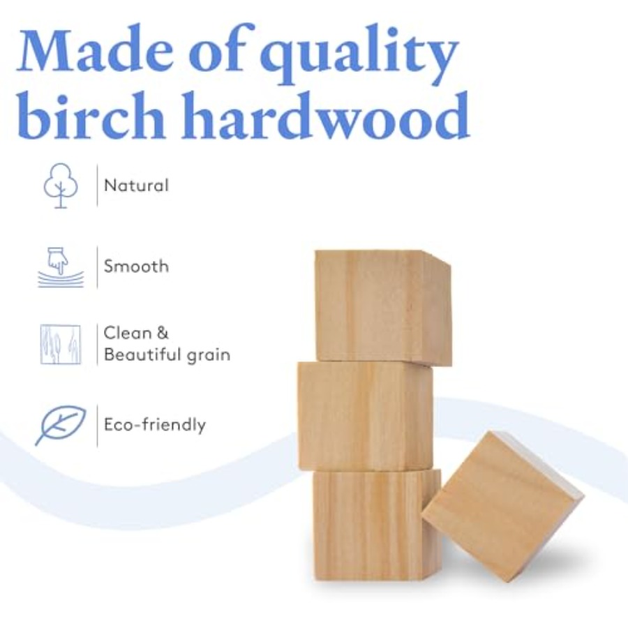 DIY Wood Cubes, Pack of 1 Larg - Monitor Riser Wood 리뷰 및 가격