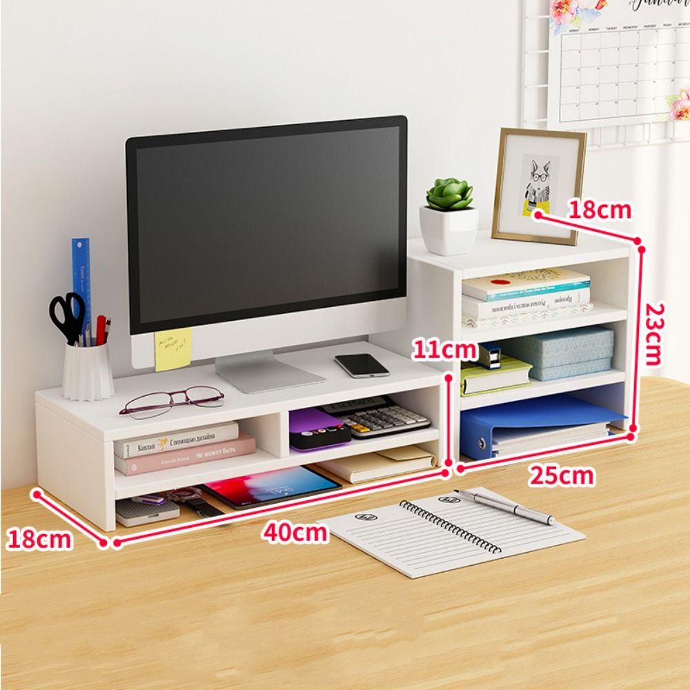 Stable Base Wood Desktop Compu - Monitor Riser Wood 리뷰 및 가격