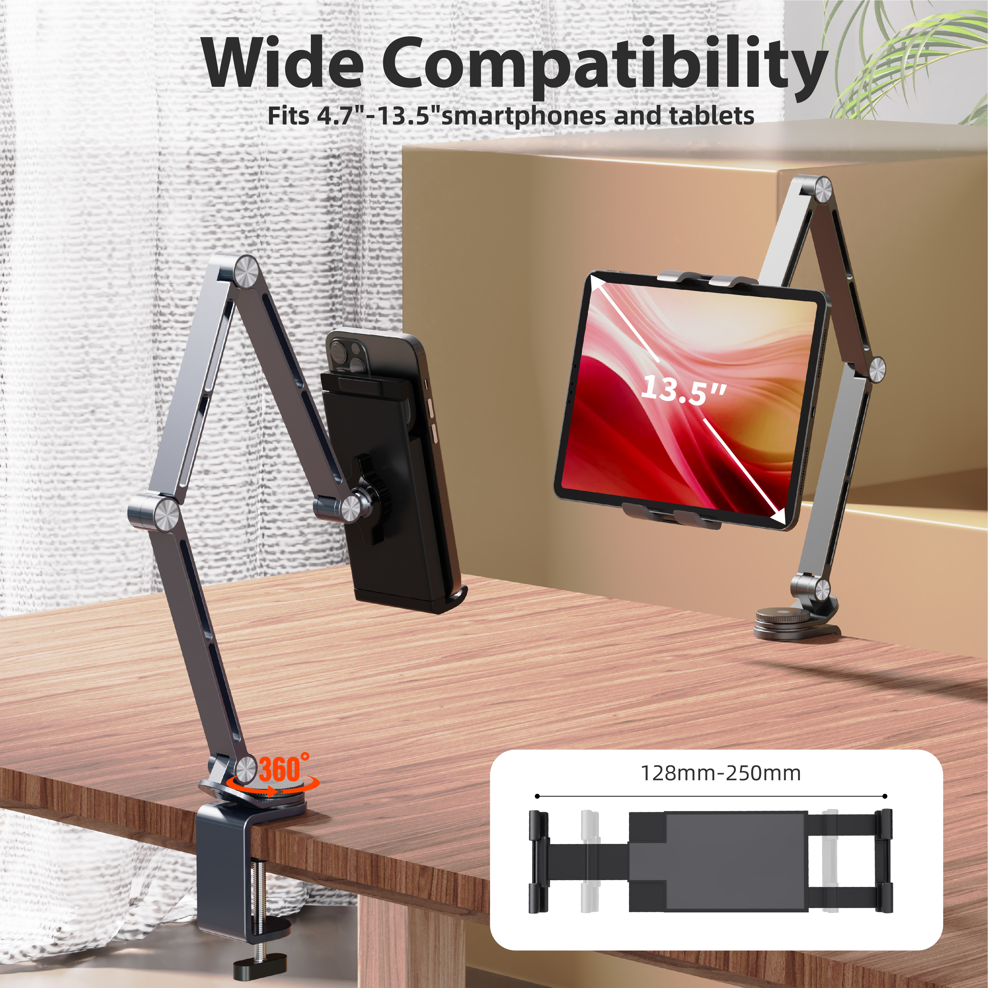 Kimdoole Tablet Desktop Cantil - Monitor Arm Clamp 리뷰 및 가격