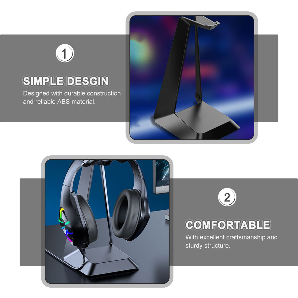 Gaming Headset Stand for Desk  - Desk Setup Headphone Stand 리뷰 및 가격